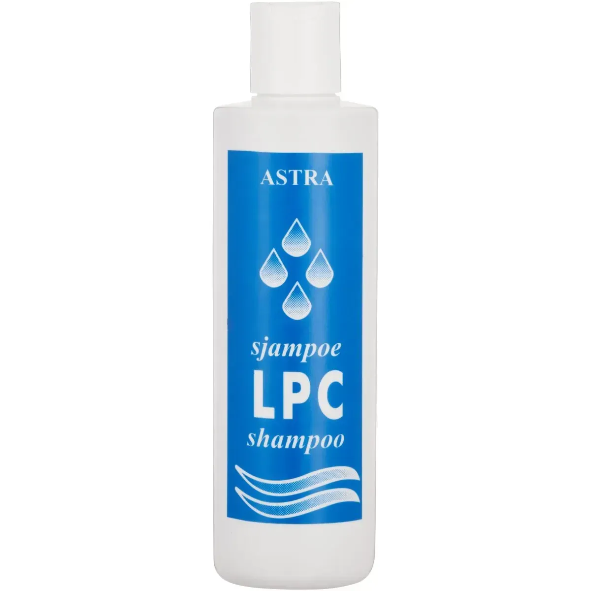 Front of Astra LPC Shampoo 250 ml bottle