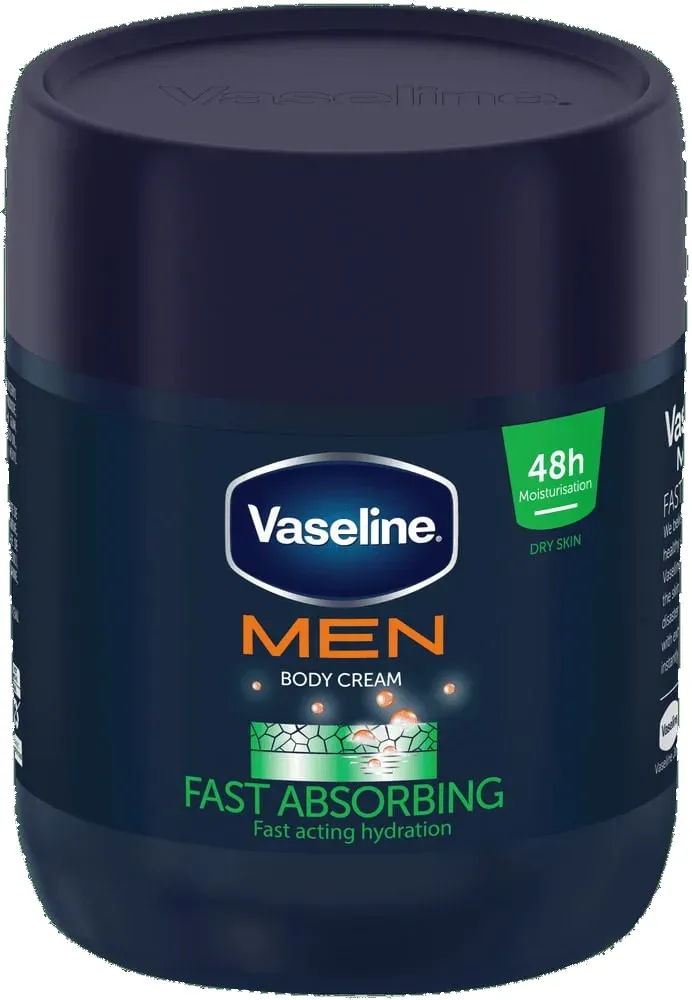 Vaseline Men Fast Absorbing Moisturizing Body Cream 400ml