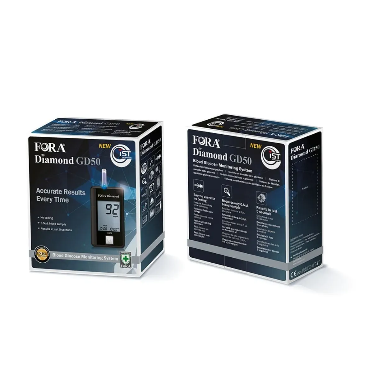 Fora Diamond Glucometer GD50