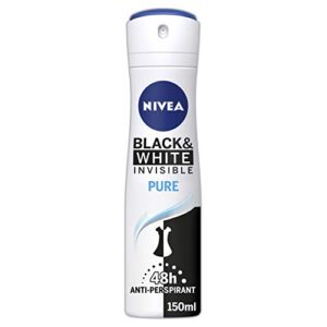NIVEA DEO B&W PURE FEMALE 150ML - Image 5