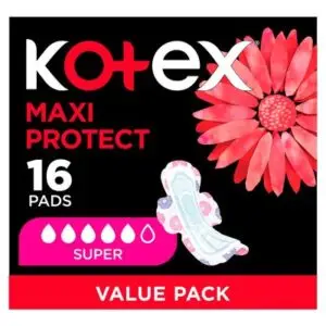 KOTEX MAXI PADS SUPER ECONOMY PACK 16'S - Image 1